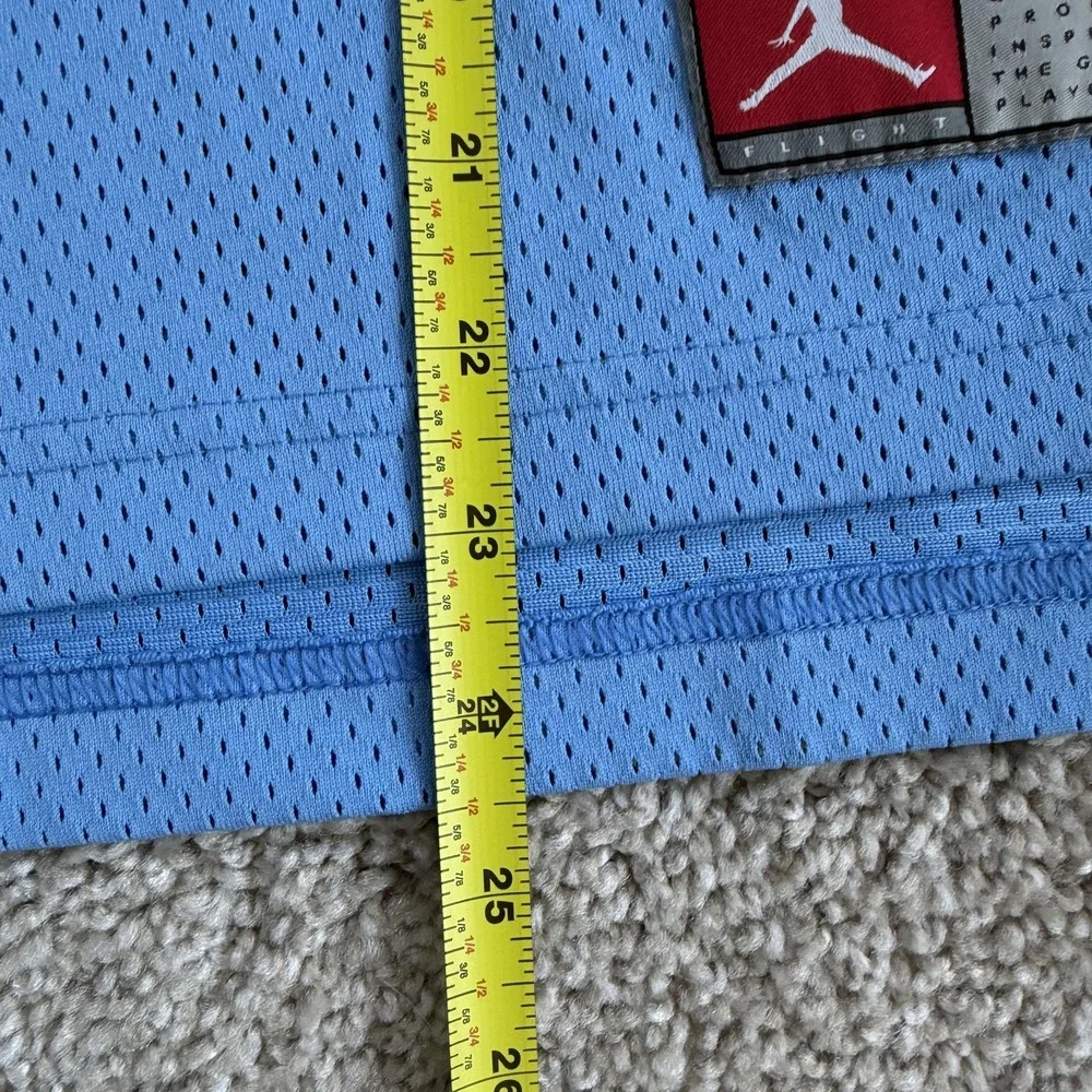 Jordan 23 Basketball Jersey Tank Top Boys 10-12 Blue Mesh Sleeveless Jumpman
